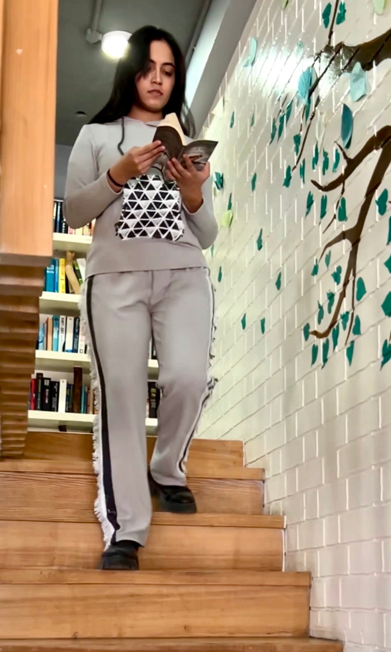 The Style Seeker Coordinate - Light Grey Full Sleeves