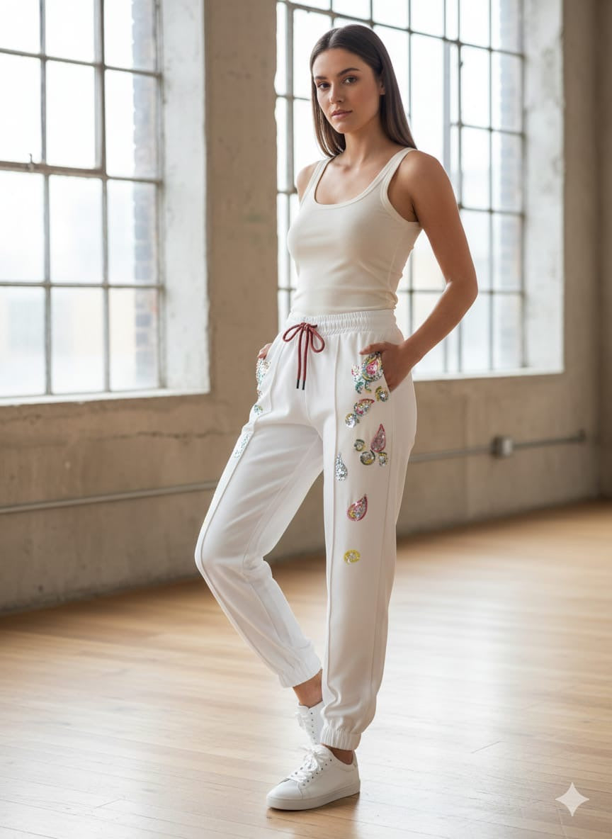 The Blanco Paisley Joggers