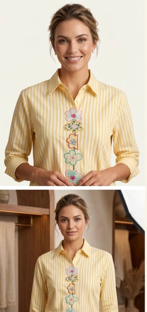 The Yellow Blossom Shirt
