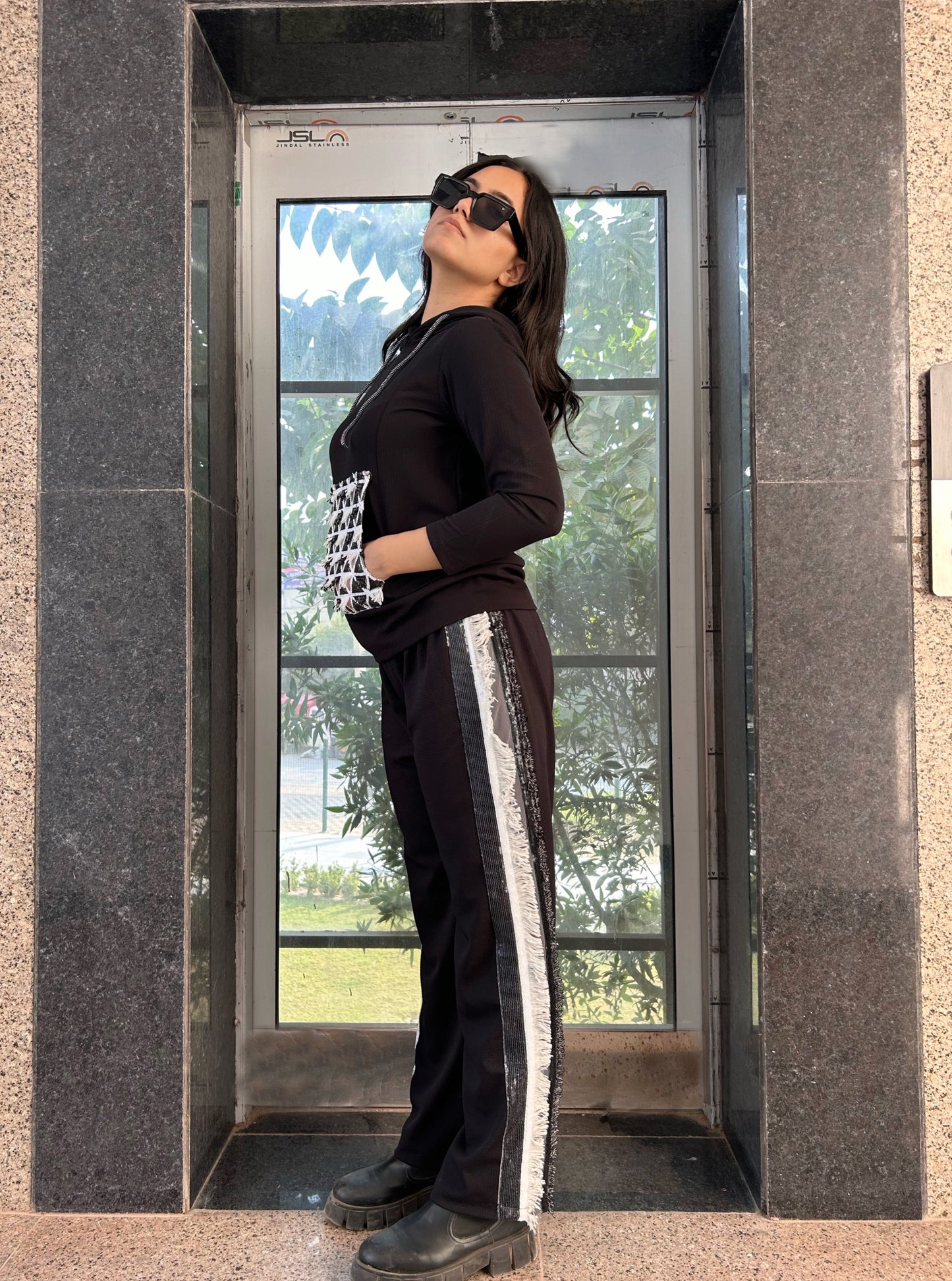 The Style Seeker TOP ONLY - Full sleeves Front Pocket