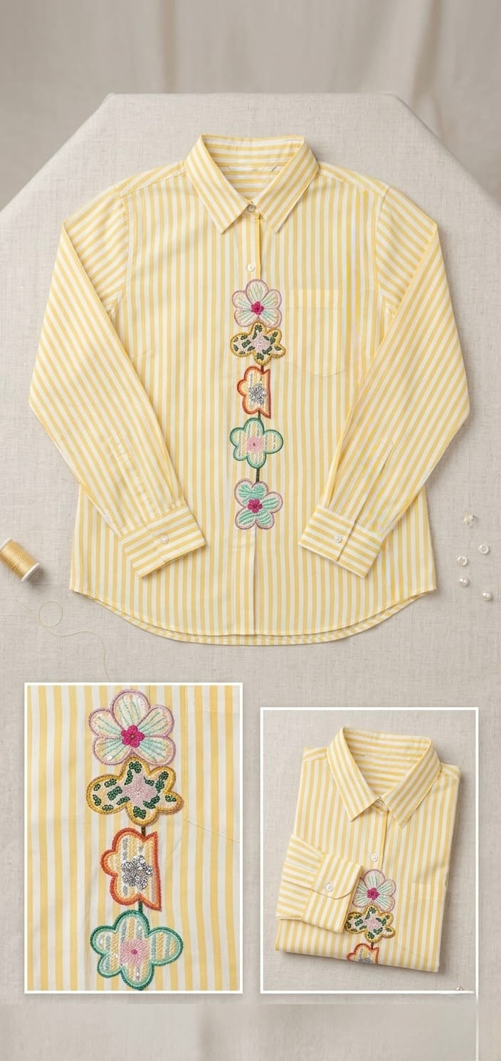 The Yellow Blossom Shirt