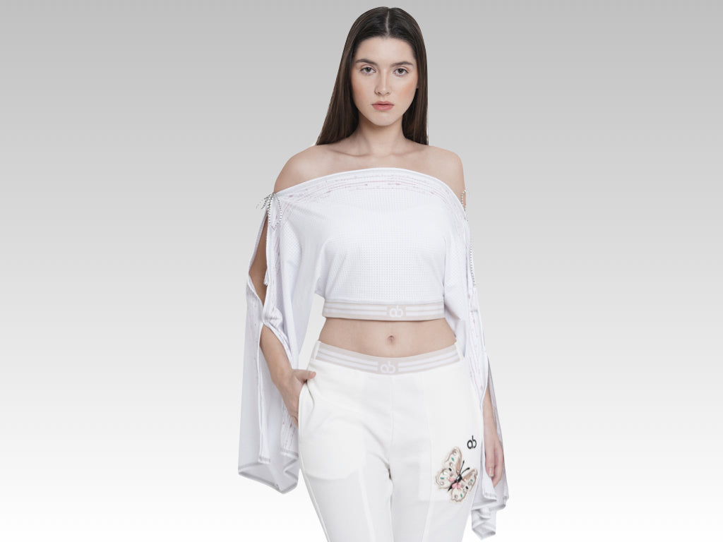 The Statement Mesh Cape