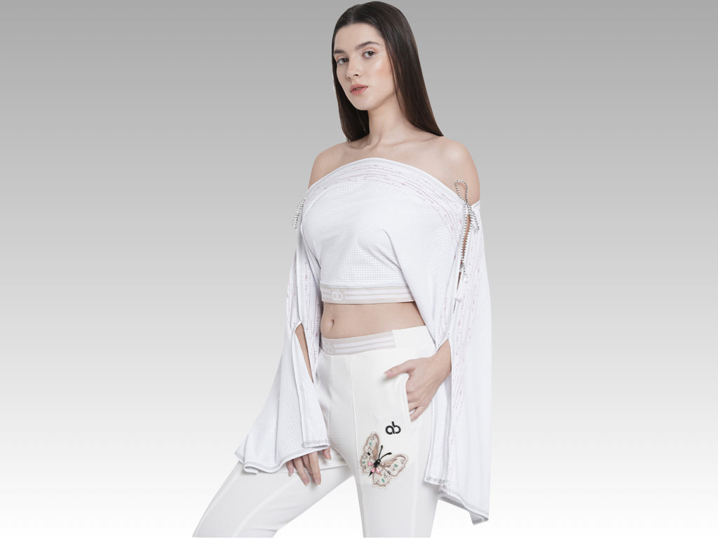 The Statement Mesh Cape